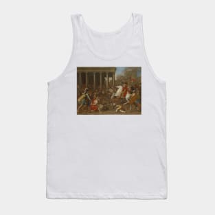 The Conquest of Jerusalem by Emperor Titus by Nicolas Poussin Tank Top